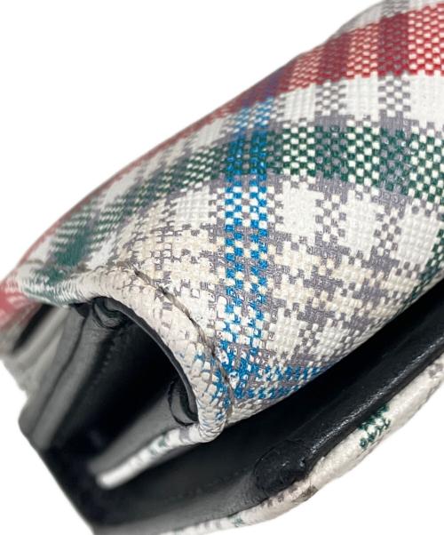 Vivienne Westwood（ヴィヴィアンウエストウッド）Vivienne Westwood (ヴィヴィアンウエストウッド) コンパクトウォレット/ミニ財布/三つ折り財布/がま口財布 ホワイトの古着・服飾アイテム