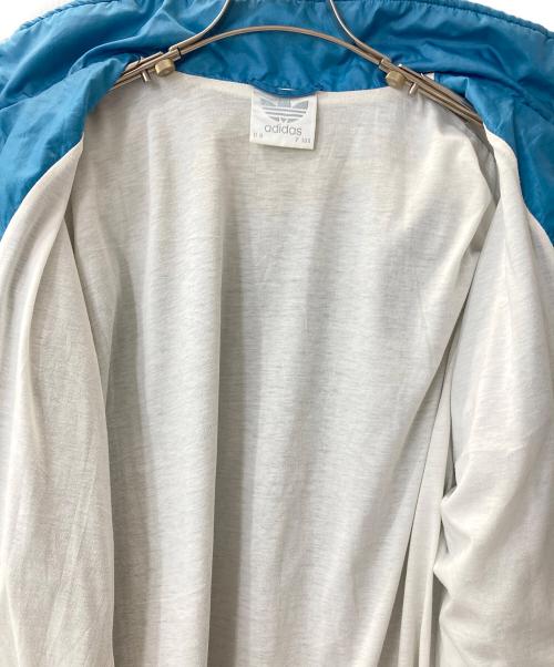 adidas（アディダス）adidas (アディダス) ジャケット グレー×ブルー サイズ:180の古着・服飾アイテム