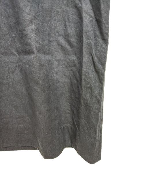 MARGARET HOWELL（マーガレットハウエル）MARGARET HOWELL (マーガレットハウエル) リネンコットン 七分袖ワンピース ネイビー サイズ:2の古着・服飾アイテム