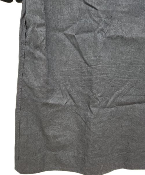 MARGARET HOWELL（マーガレットハウエル）MARGARET HOWELL (マーガレットハウエル) リネンコットン 七分袖ワンピース ネイビー サイズ:2の古着・服飾アイテム