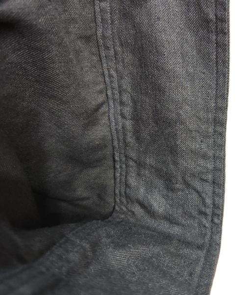 MARGARET HOWELL（マーガレットハウエル）MARGARET HOWELL (マーガレットハウエル) リネンコットン 七分袖ワンピース ネイビー サイズ:2の古着・服飾アイテム