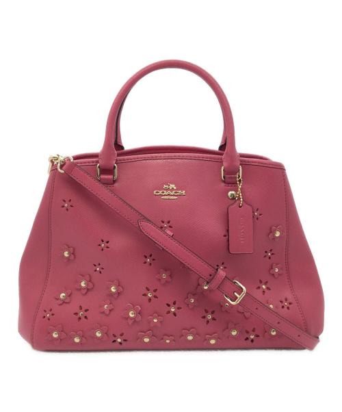 COACH（コーチ）COACH (コーチ) 2WAYバッグ ピンクの古着・服飾アイテム