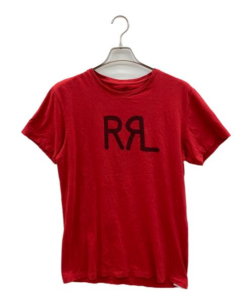 RRL（ダブルアールエル）RRL (ダブルアールエル) 半袖Tシャツ レッド サイズ:Ｍの古着・服飾アイテム
