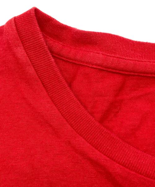 RRL（ダブルアールエル）RRL (ダブルアールエル) 半袖Tシャツ レッド サイズ:Ｍの古着・服飾アイテム