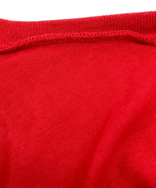 RRL（ダブルアールエル）RRL (ダブルアールエル) 半袖Tシャツ レッド サイズ:Ｍの古着・服飾アイテム
