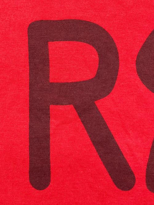 RRL（ダブルアールエル）RRL (ダブルアールエル) 半袖Tシャツ レッド サイズ:Ｍの古着・服飾アイテム