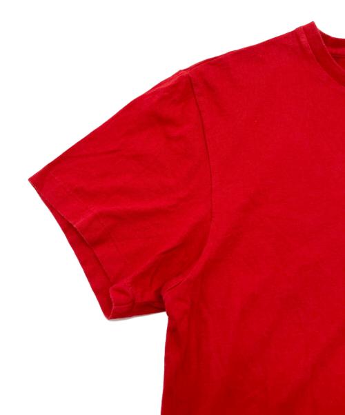 RRL（ダブルアールエル）RRL (ダブルアールエル) 半袖Tシャツ レッド サイズ:Ｍの古着・服飾アイテム