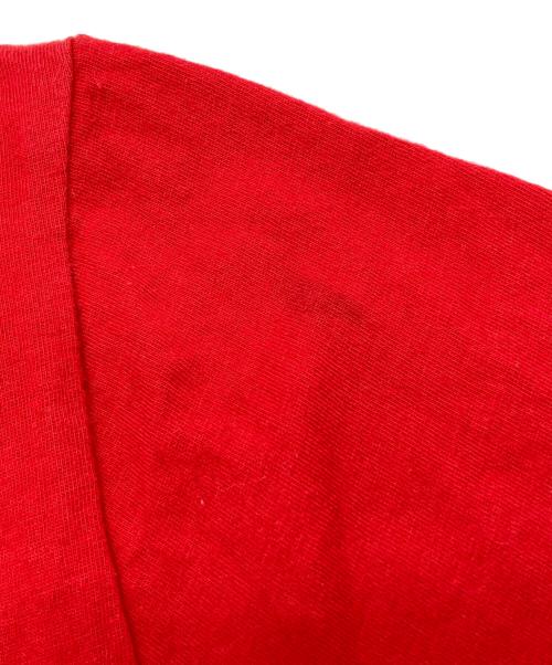 RRL（ダブルアールエル）RRL (ダブルアールエル) 半袖Tシャツ レッド サイズ:Ｍの古着・服飾アイテム
