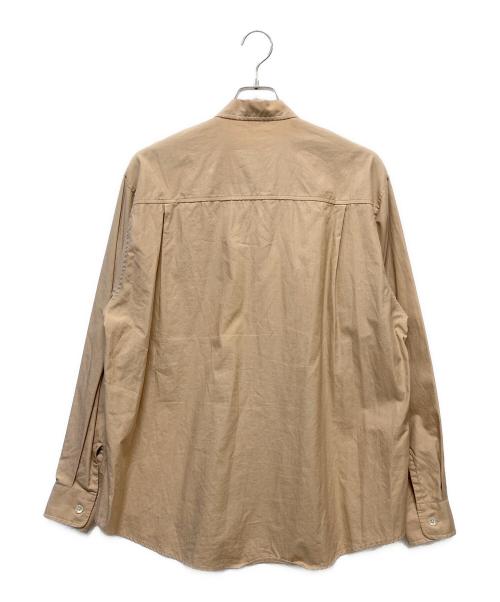 AURALEE（オーラリー）AURALEE (オーラリー)  WASHED FINX TWILL BIG SHIRT / 長袖シャツ ブラウン サイズ:3の古着・服飾アイテム