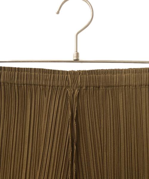 PLEATS PLEASE（プリーツプリーズ）PLEATS PLEASE (プリーツプリーズ) スカート ブラウン サイズ:Fの古着・服飾アイテム