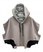 eimee lawエイミーロウ）の古着「ノースリーブパーカー」｜グレー