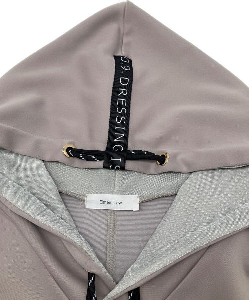 eimee law（エイミーロウ）eimee law (エイミーロウ) ノースリーブパーカー グレー サイズ:38の古着・服飾アイテム