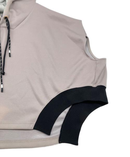 eimee law（エイミーロウ）eimee law (エイミーロウ) ノースリーブパーカー グレー サイズ:38の古着・服飾アイテム