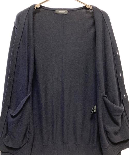 UNDERCOVER（アンダーカバー）UNDERCOVER (アンダーカバー) 薄手カーディガン ネイビー サイズ:3の古着・服飾アイテム