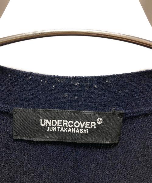 UNDERCOVER（アンダーカバー）UNDERCOVER (アンダーカバー) 薄手カーディガン ネイビー サイズ:3の古着・服飾アイテム