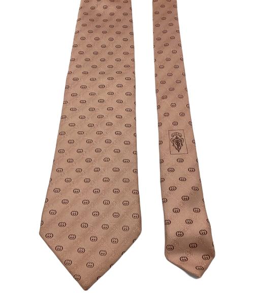 GUCCI（グッチ）GUCCI (グッチ) ネクタイ ピンク サイズ:　の古着・服飾アイテム