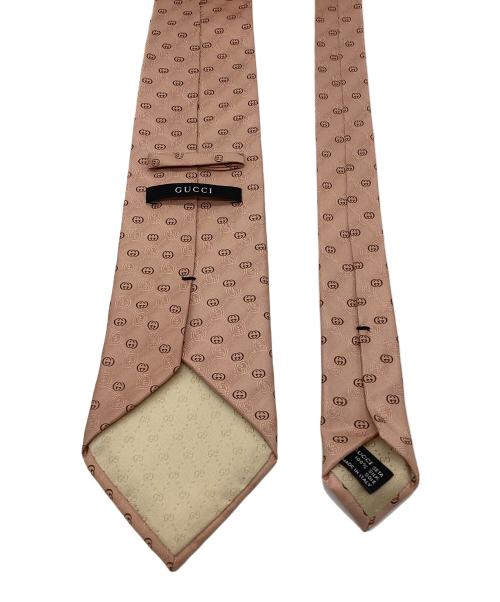 GUCCI（グッチ）GUCCI (グッチ) ネクタイ ピンク サイズ:　の古着・服飾アイテム
