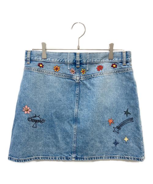 COACH（コーチ）COACH (コーチ) OBSERVED BY US スカート スカイブルー サイズ:30の古着・服飾アイテム