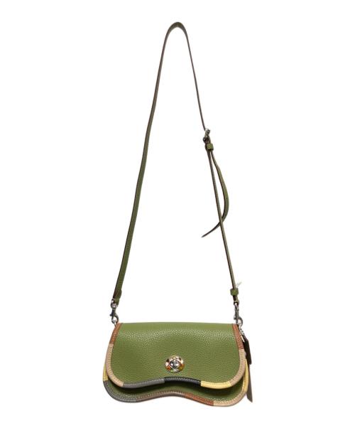 COACH（コーチ）COACH (コーチ) ウェイビー ディンキー バッグ/2WAYショルダーバッグ オリーブの古着・服飾アイテム