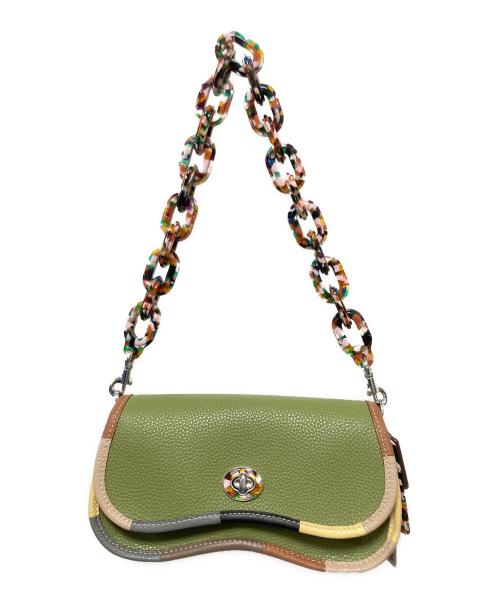 COACH（コーチ）COACH (コーチ) ウェイビー ディンキー バッグ/2WAYショルダーバッグ オリーブの古着・服飾アイテム