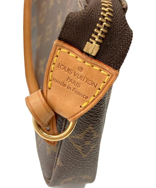 LOUIS VUITTON（ルイ ヴィトン）LOUIS VUITTON (ルイ ヴィトン) ポーチ ブラウンの古着・服飾アイテム