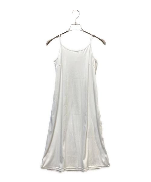 Snidel（スナイデル）Snidel (スナイデル) ノースリーブワンピース ホワイト×パープル サイズ:Freeの古着・服飾アイテム