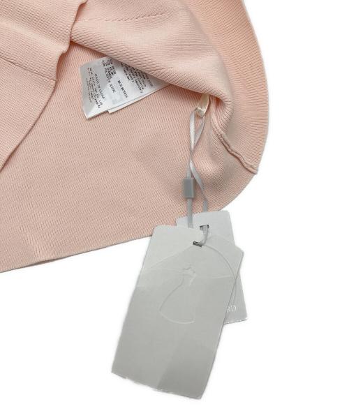 CELFORD（セルフォード）CELFORD (セルフォード) 半袖ニット　シアーパフスリーブ ピンク サイズ:36 未使用品の古着・服飾アイテム