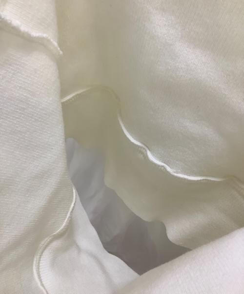 Snidel（スナイデル）Snidel (スナイデル) ドッキングニットトップス ホワイト サイズ:Freeの古着・服飾アイテム