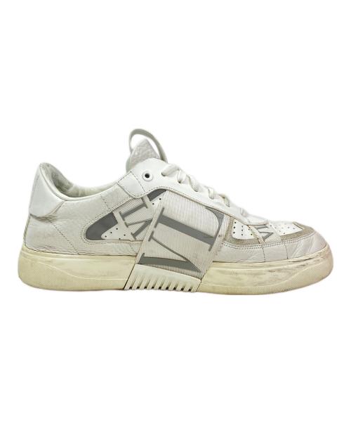 VALENTINO（ヴァレンティノ）VALENTINO (ヴァレンティノ) ローカットスニーカー ホワイト サイズ:40の古着・服飾アイテム