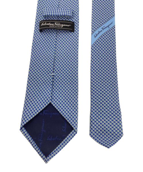 Salvatore Ferragamo（サルヴァトーレ フェラガモ）Salvatore Ferragamo (サルヴァトーレ フェラガモ) ネクタイ スカイブルー サイズ:　の古着・服飾アイテム