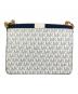 MICHAEL KORS (マイケルコース) チェーンショルダーバッグ ホワイト×ネイビー：18000円
