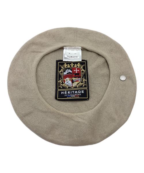 LAULHERE（ローレール）LAULHERE (ローレール) ハンチング ベージュの古着・服飾アイテム