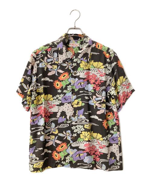 Sun Surf（サンサーフ）Sun Surf (サンサーフ) 半袖シャツ ブラウン サイズ:Sの古着・服飾アイテム