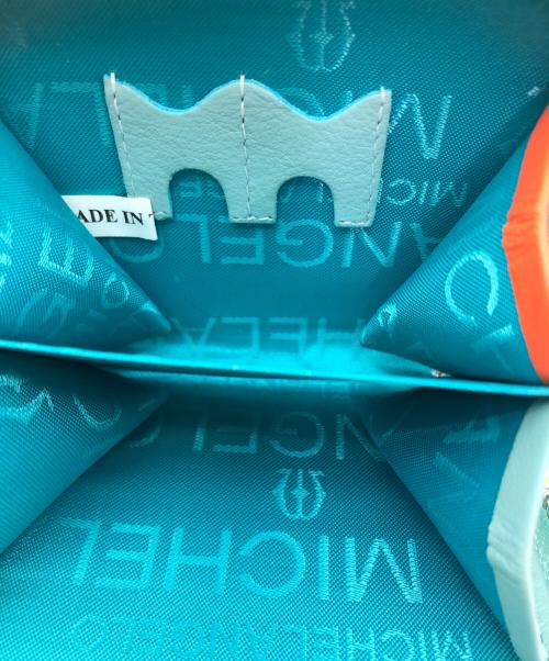 michelangelo（ミケランジェロ）MICHELANGELO (ミケランジェロ) 2つ折り財布 ホワイトの古着・服飾アイテム