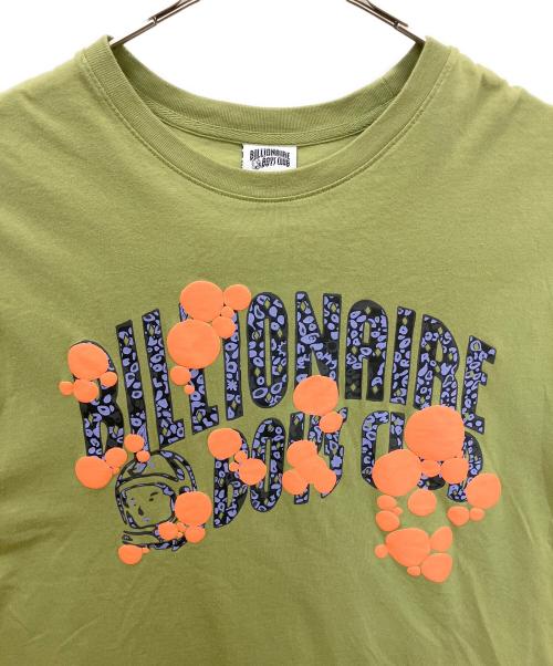 BILLIONAIRE BOYS CLUB（ビリオネアボーイズクラブ）BILLIONAIRE BOYS CLUB (ビリオネアボーイズクラブ) 841-1206　半袖カットソー グリーン サイズ:XLの古着・服飾アイテム