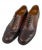Alden×BEAMSオールデン×ビームス）の古着「別注サドルシューズ」｜ブラウン