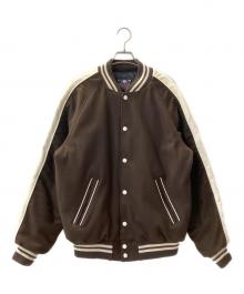 GAME（ゲーム）の古着「スタジャン」｜ブラウン