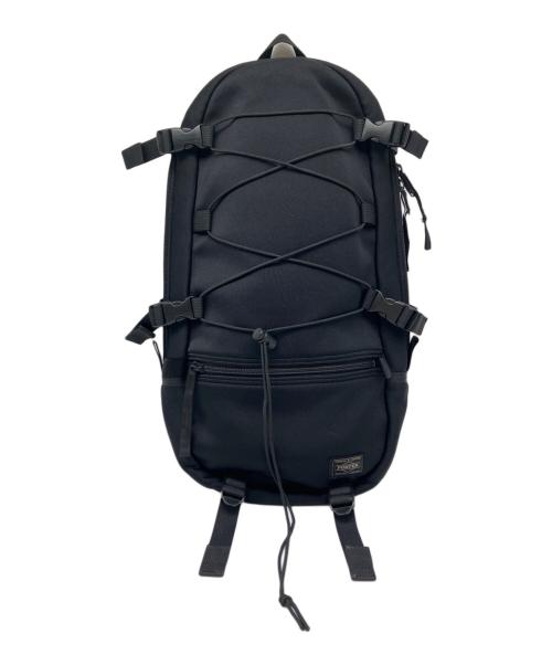 PORTER（ポーター）PORTER (ポーター) BICYCLE STYLEサイクリングバックパック ブラックの古着・服飾アイテム