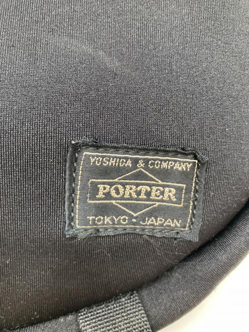 PORTER（ポーター）PORTER (ポーター) BICYCLE STYLEサイクリングバックパック ブラックの古着・服飾アイテム
