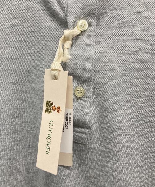 GUY ROVER（ギローバー）GUY ROVER (ギローバー) ポロシャツ グレー サイズ:S 未使用品の古着・服飾アイテム