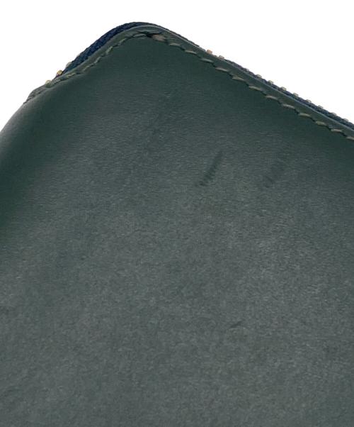 COMME des GARCONS（コムデギャルソン）COMME des GARCONS (コムデギャルソン) 2つ折り財布 グリーン サイズ:表記無しの古着・服飾アイテム