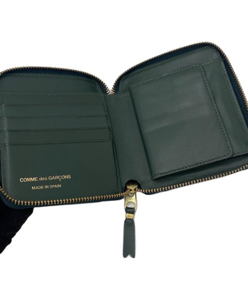 COMME des GARCONS（コムデギャルソン）COMME des GARCONS (コムデギャルソン) 2つ折り財布 グリーン サイズ:表記無しの古着・服飾アイテム