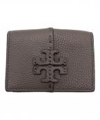 TORY BURCHトリーバーチ）の古着「コンパクトウォレット/3つ折り財布」｜グレー