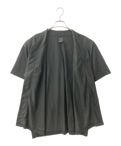 Lyft（リフト）Lyft (リフト) ベースボールシャツ ブラック サイズ:Sの古着・服飾アイテム