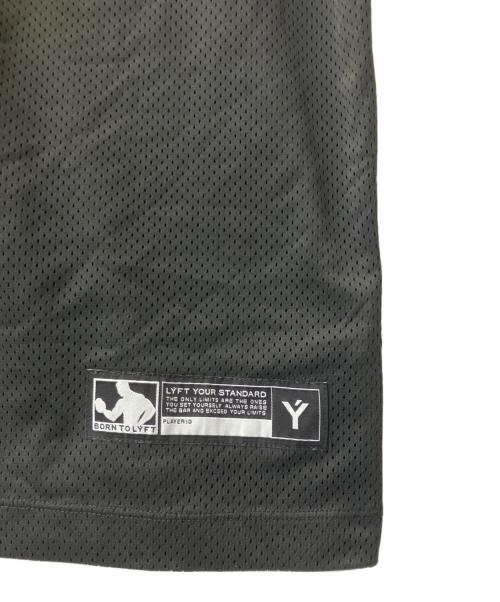 Lyft（リフト）Lyft (リフト) ベースボールシャツ ブラック サイズ:Sの古着・服飾アイテム