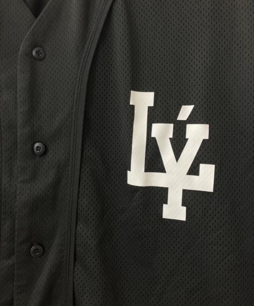 Lyft（リフト）Lyft (リフト) ベースボールシャツ ブラック サイズ:Sの古着・服飾アイテム