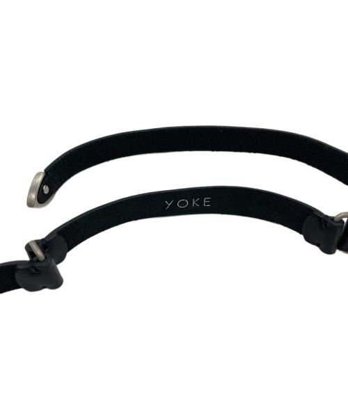 YOKE（ヨーク）YOKE (ヨーク) ベルト ブラックの古着・服飾アイテム