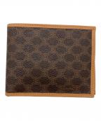 CELINEセリーヌ）の古着「2つ折り財布」｜ブラウン