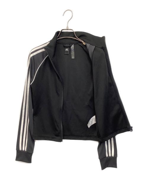 adidas（アディダス）adidas (アディダス) W TEAMSPORT TS ブラック×ホワイト サイズ:XSの古着・服飾アイテム