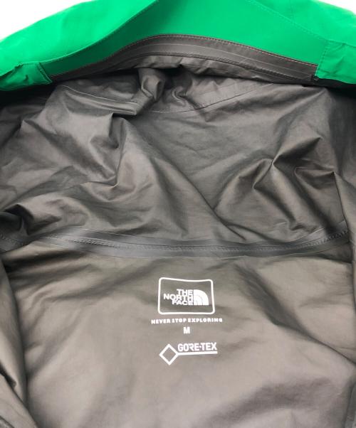 THE NORTH FACE（ザ ノース フェイス）THE NORTH FACE (ザ ノース フェイス) レインジャケット　クラウドジャケット グリーン サイズ:Mの古着・服飾アイテム